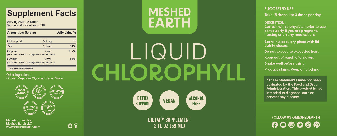 Liquid Chlorophyll Drops